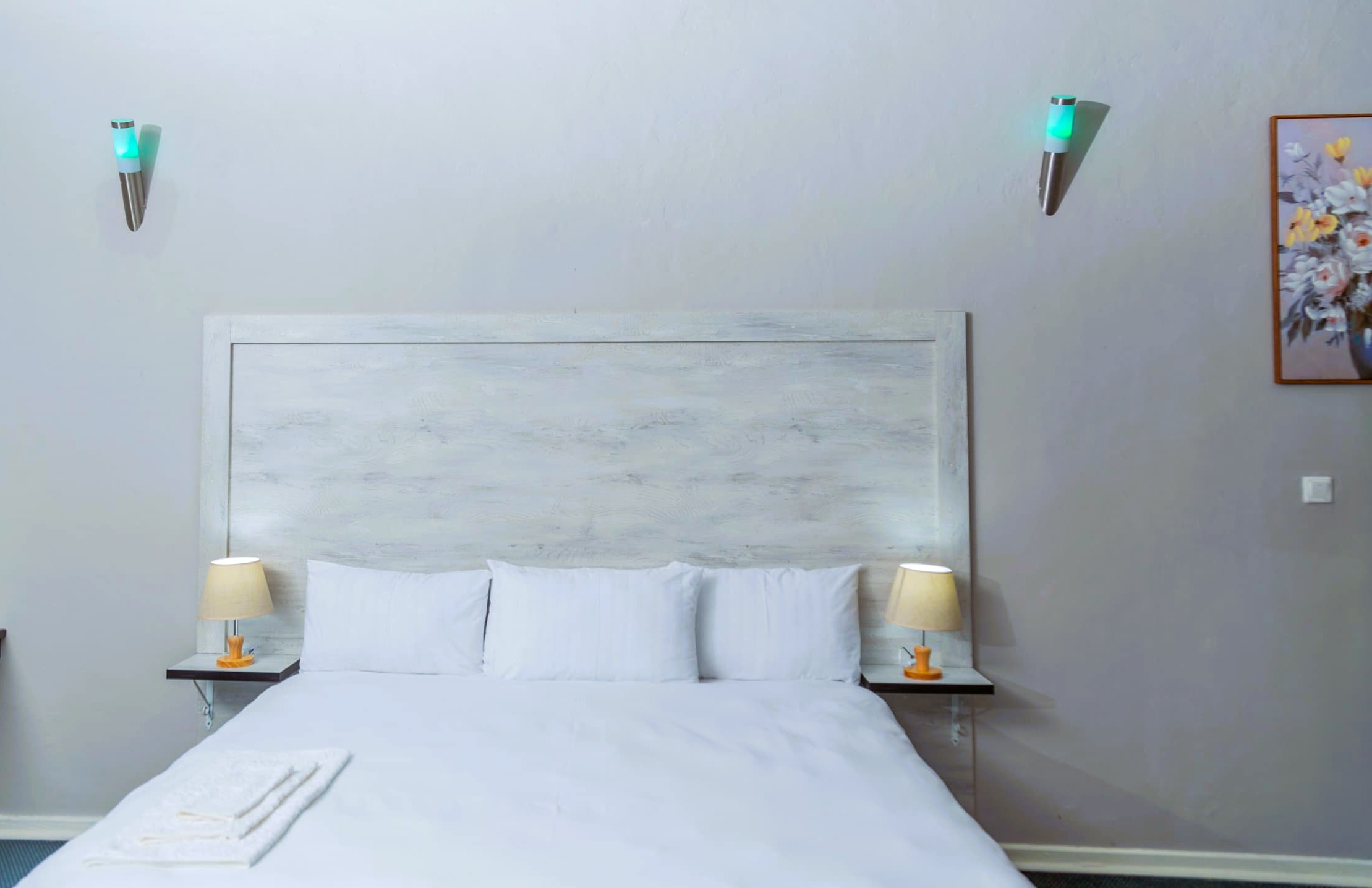 Castle Rock elegant interior with marble walls and modern staircase