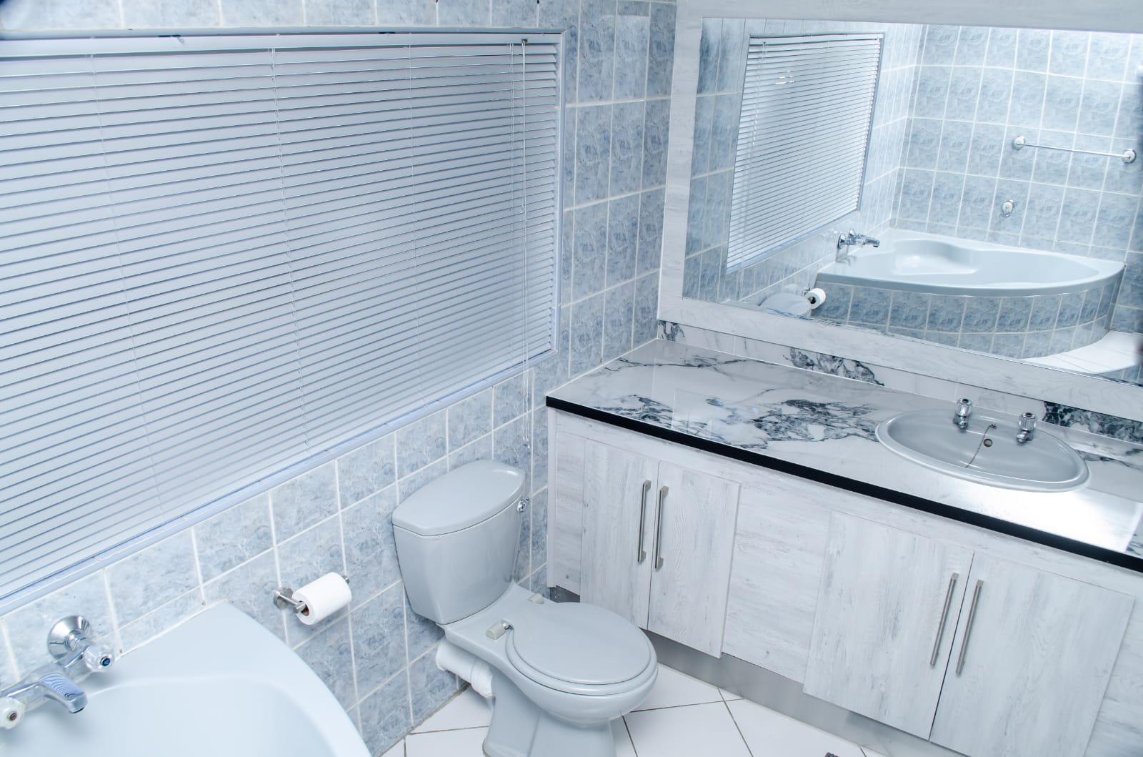 Standard bathroom interior